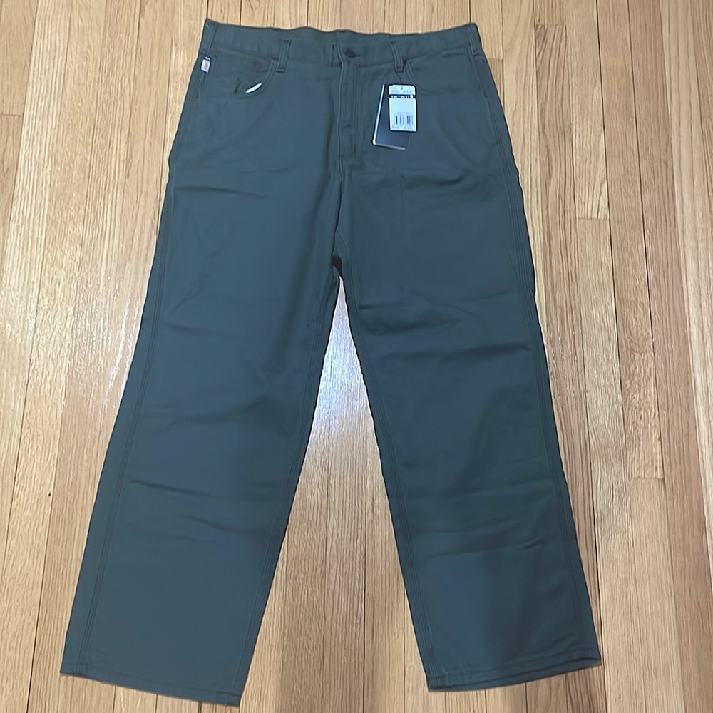 Brand new Carhartt Flame resistant canvas pant
